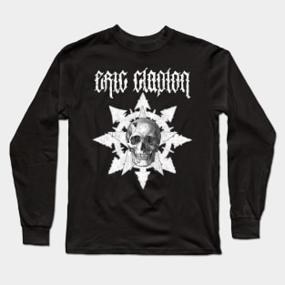 Eric Clapton skull Long Sleeve T-Shirt